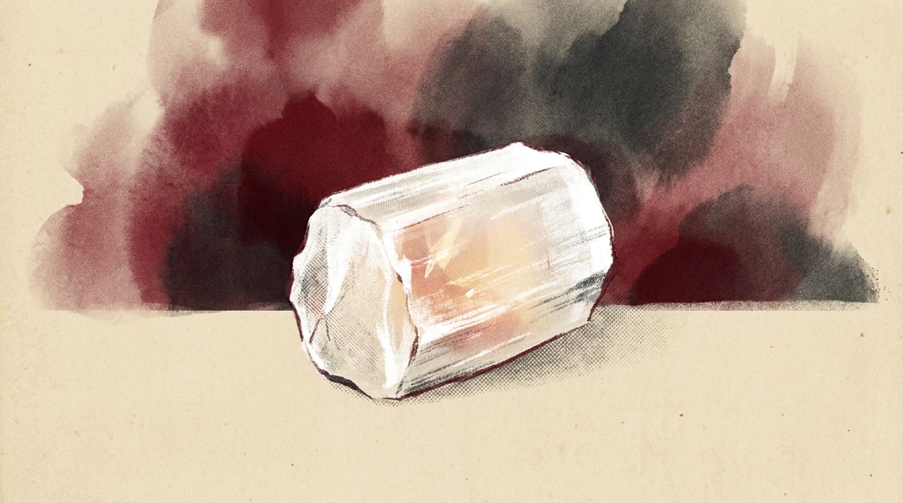 Illustration of Selenite crystal
