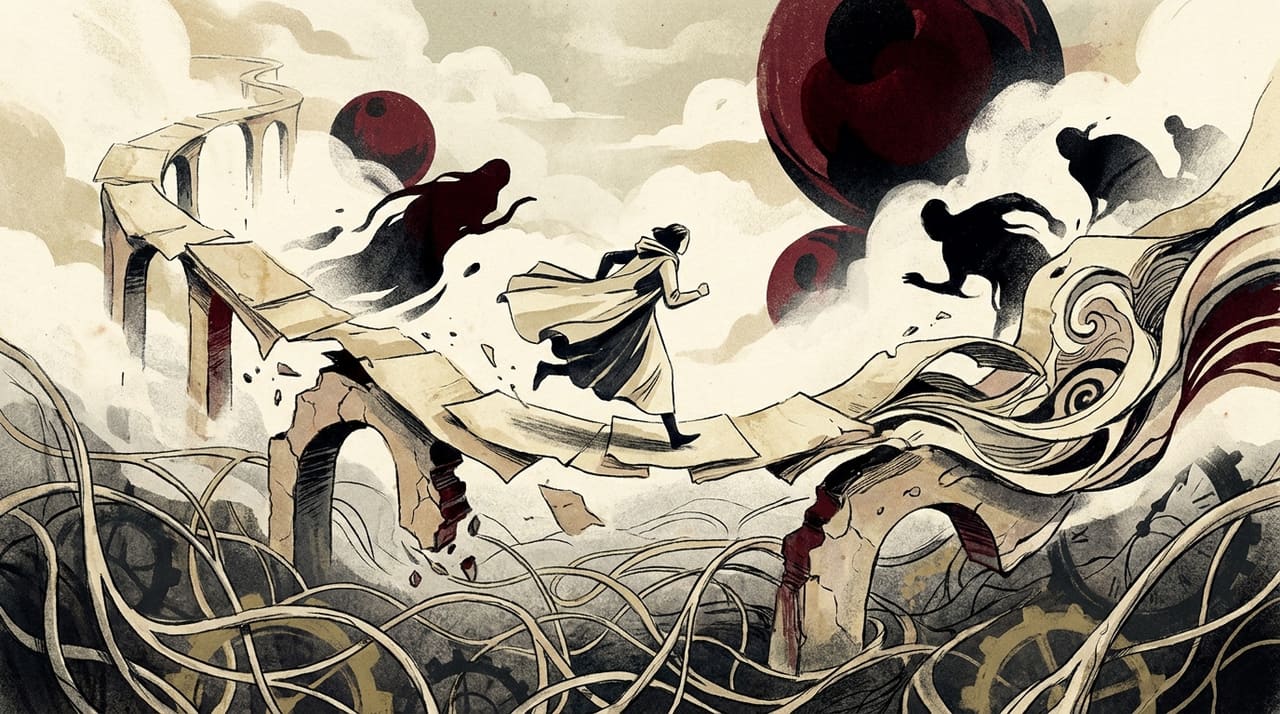 Illustration of a dream about Being chased