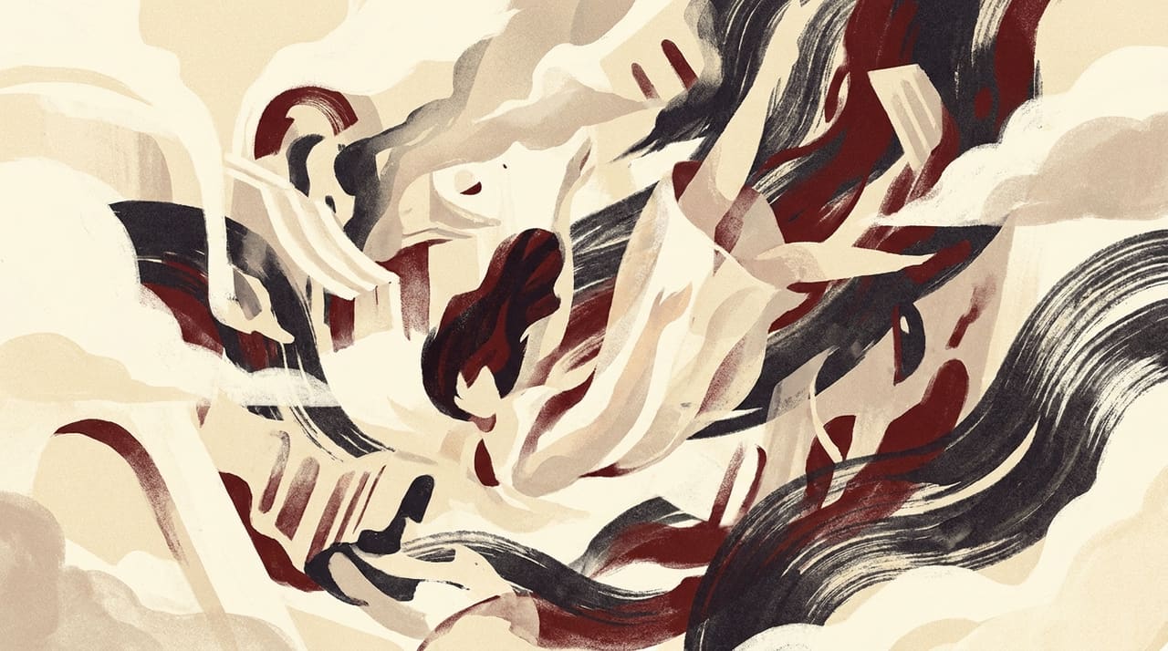 Illustration of a dream about Falling