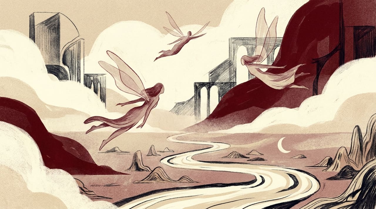 Illustration of a dream about Flying