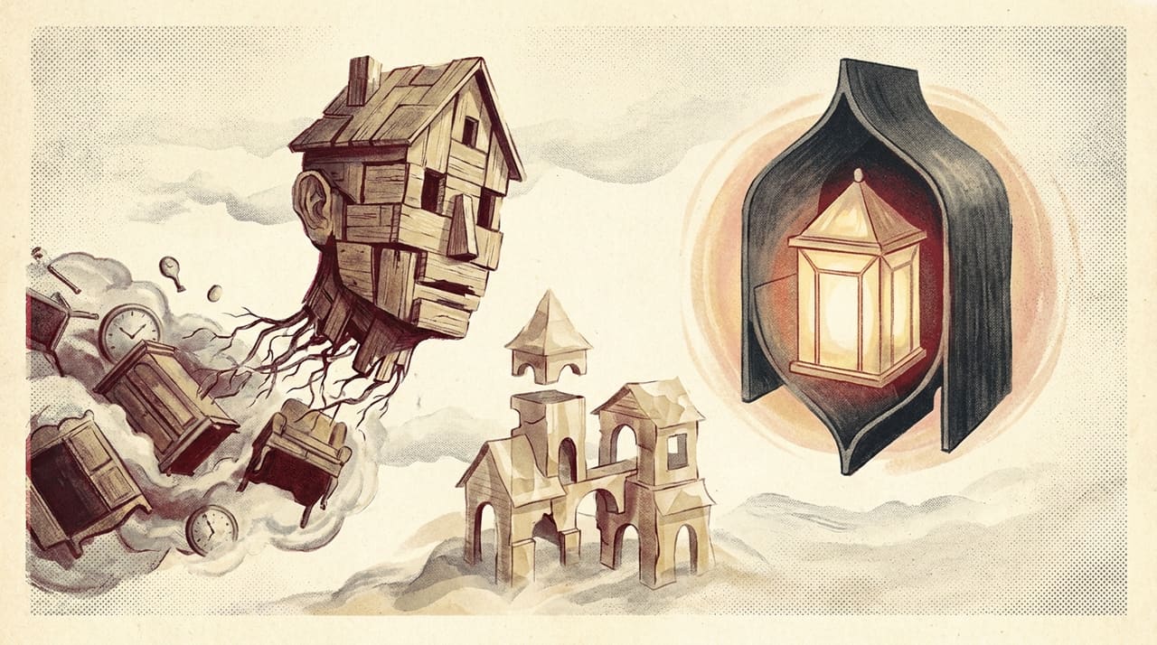 Illustration of a dream about Houses