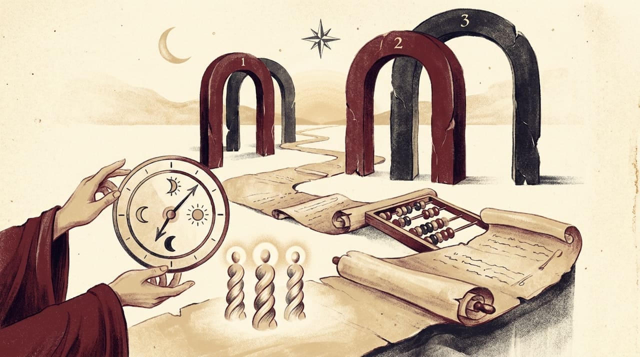 Editorial illustration accompanying the article on How to find your life path number