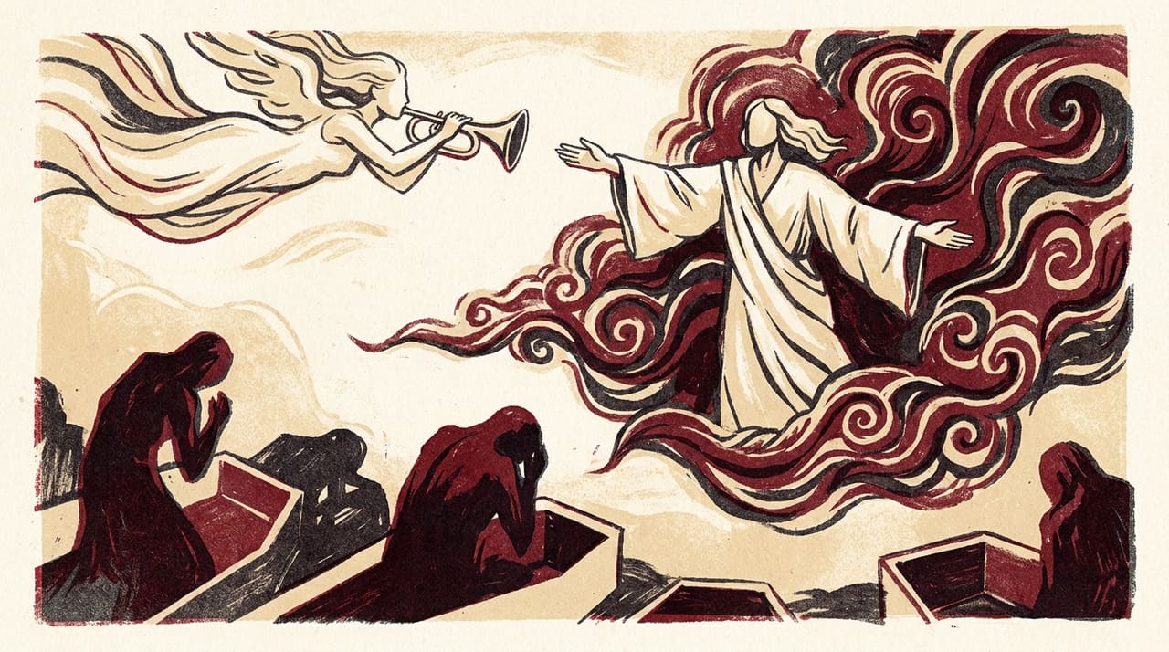 Illustration of the Judgement tarot card