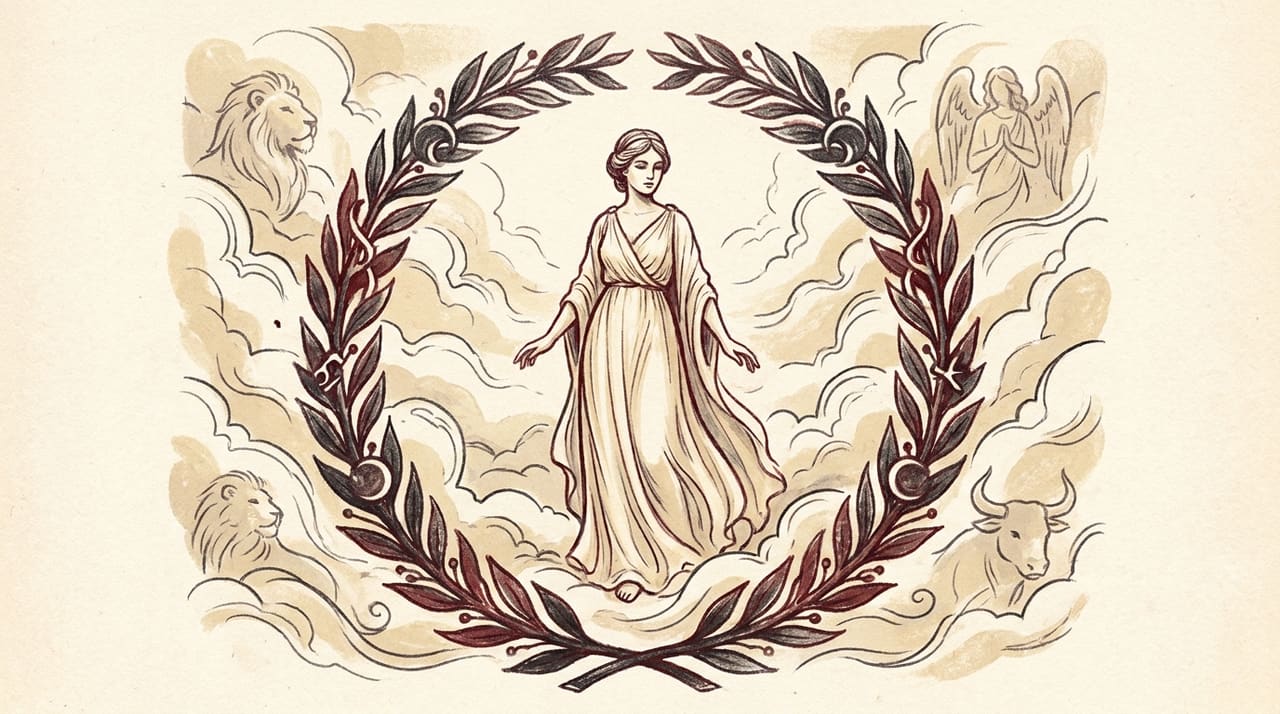 Illustration of the The World tarot card